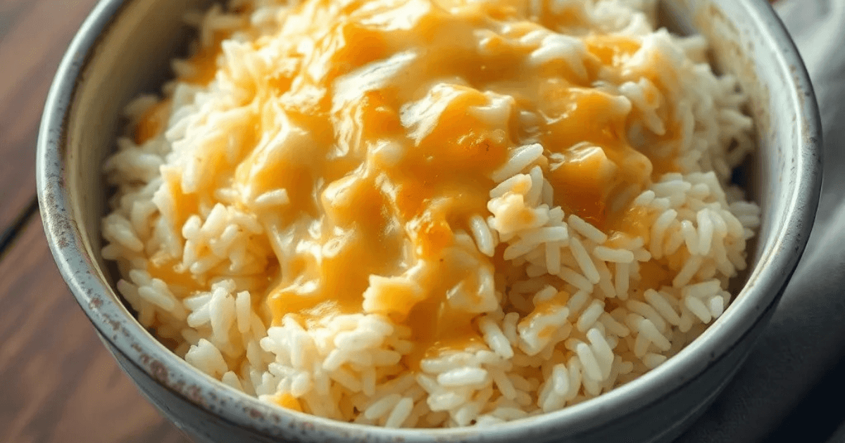 Cheesy Rice Recipe
