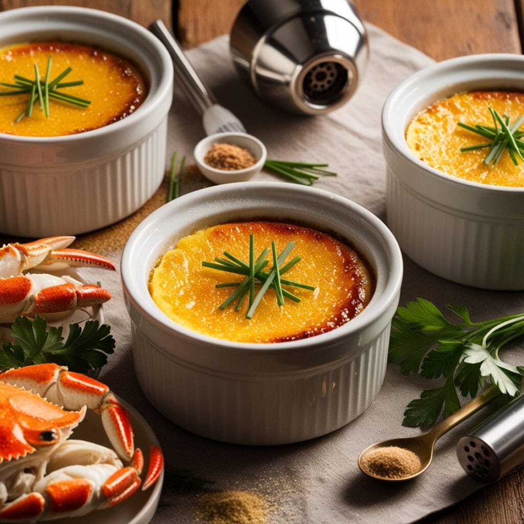crab brulee recipe