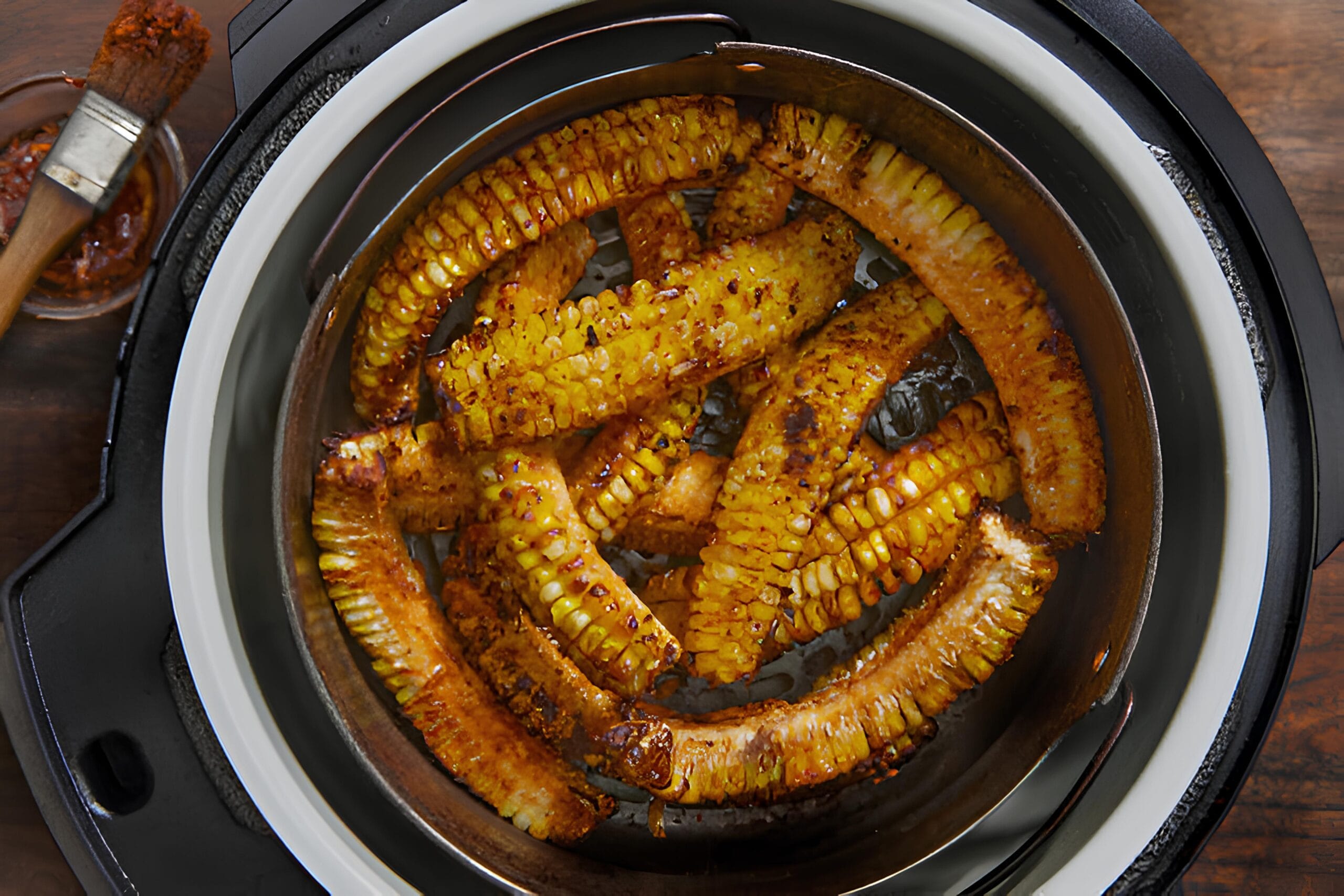 Air Fryer Corn Ribs