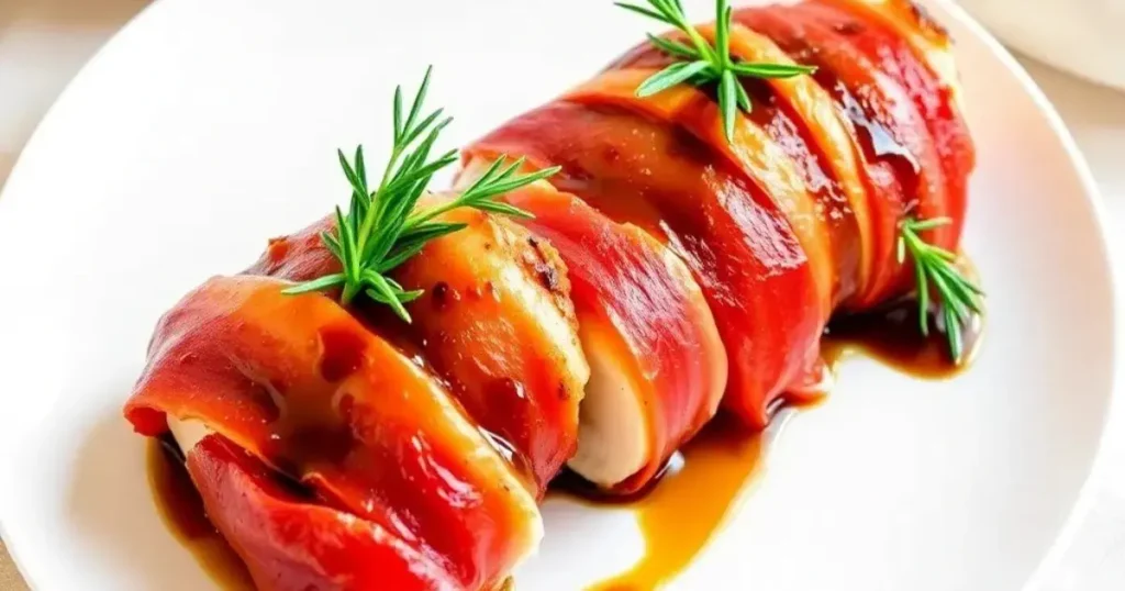 Prosciutto-Wrapped Chicken Prosciutto-Wrapped Chicken