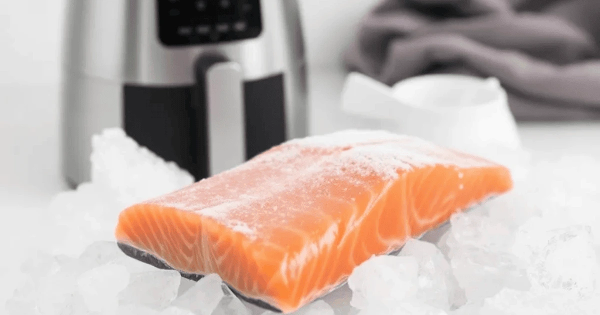 Frozen Salmon in Air Fryer