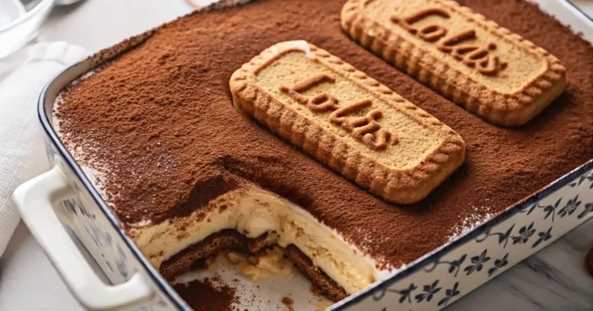 Biscoff Tiramisu Recipe