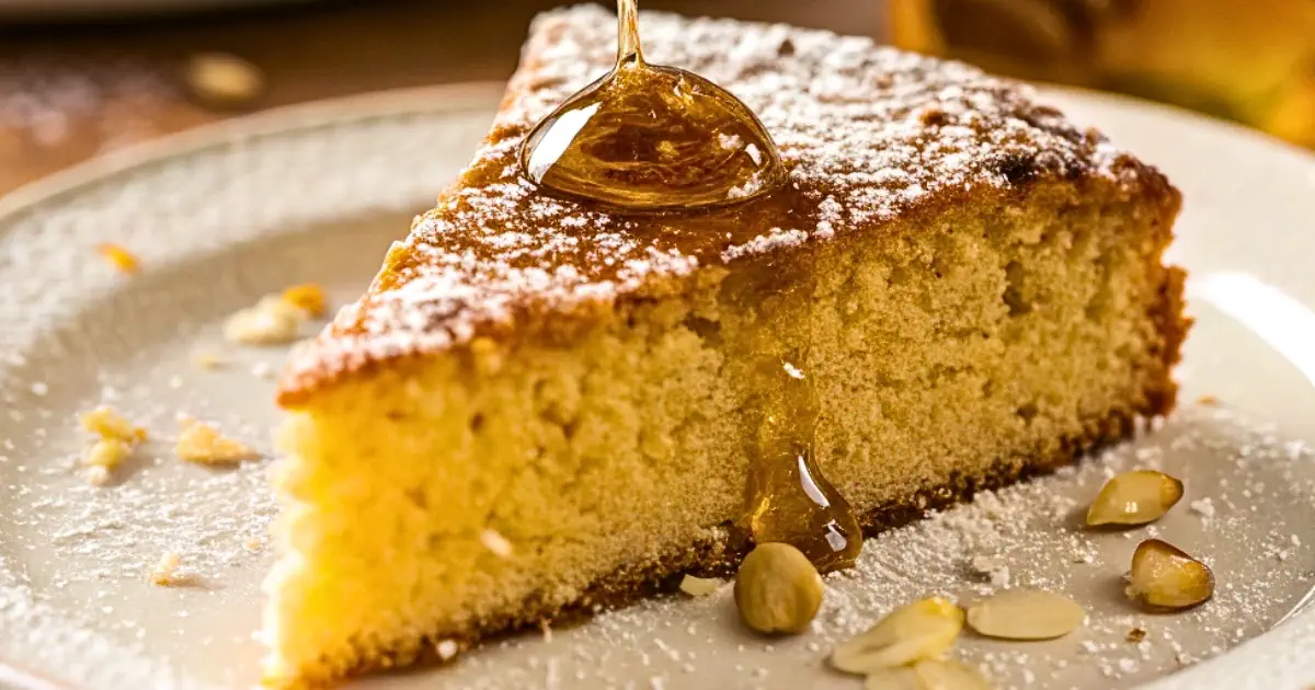 Greek Almond Cake Recipe