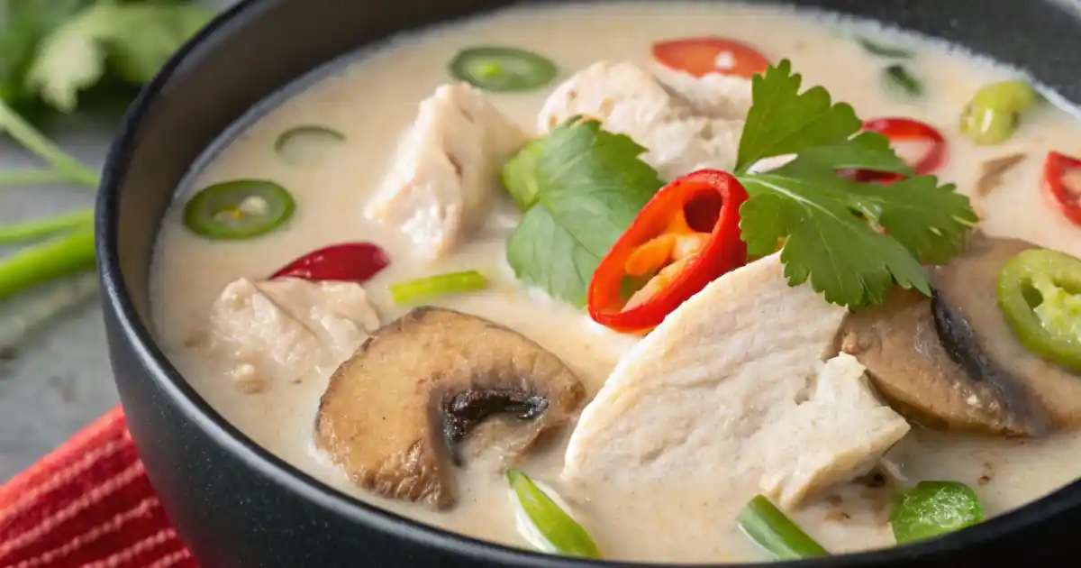 Authentic Tom Kha Gai - Thai Coconut Chicken Soup
