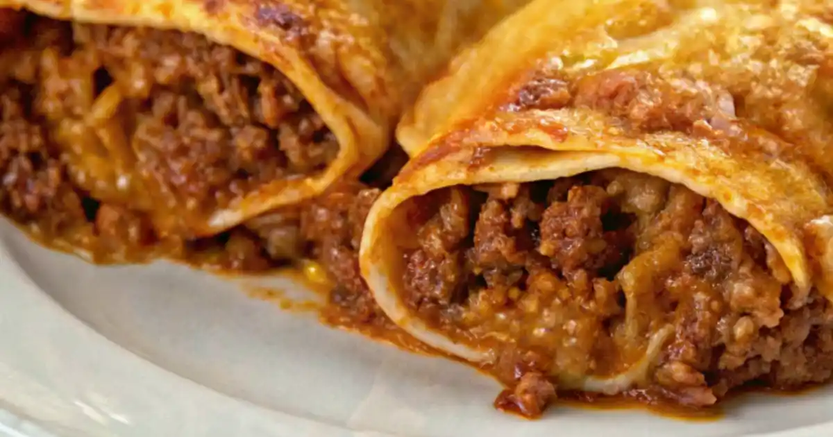 Beef and Cheese Chimichangas