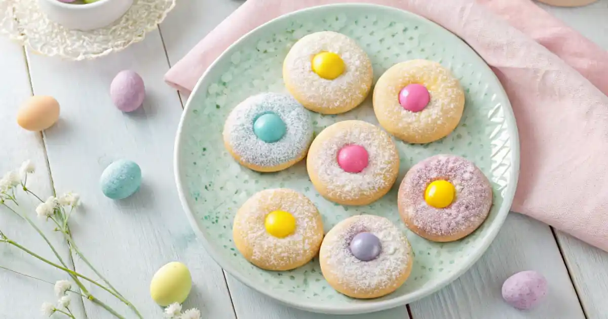 Bunny Button Cookies