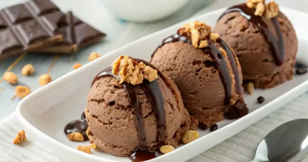 Choco-Nut Fudge Fantasy Ice Cream Recipe