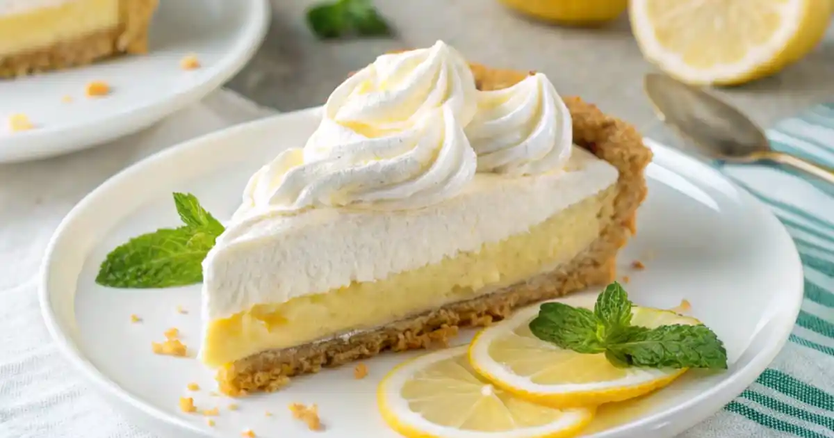 Condensed Milk Lemon Tart