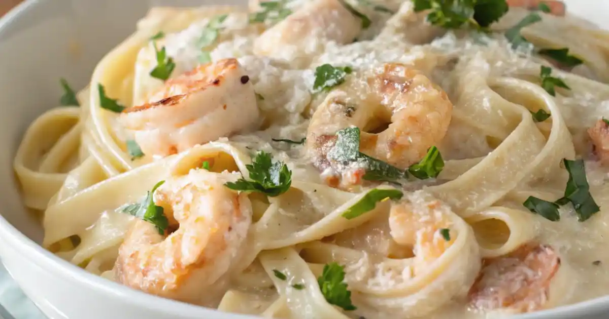 Creamy Shrimp Pasta recipe
