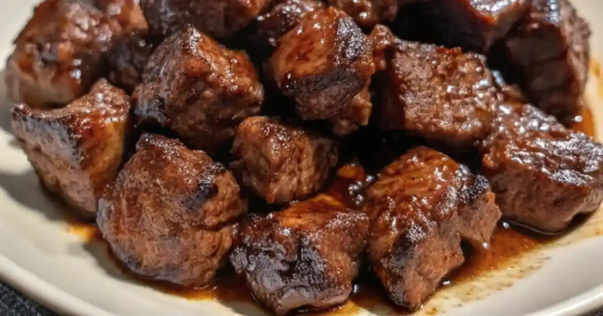 CrockPot Steak Bites