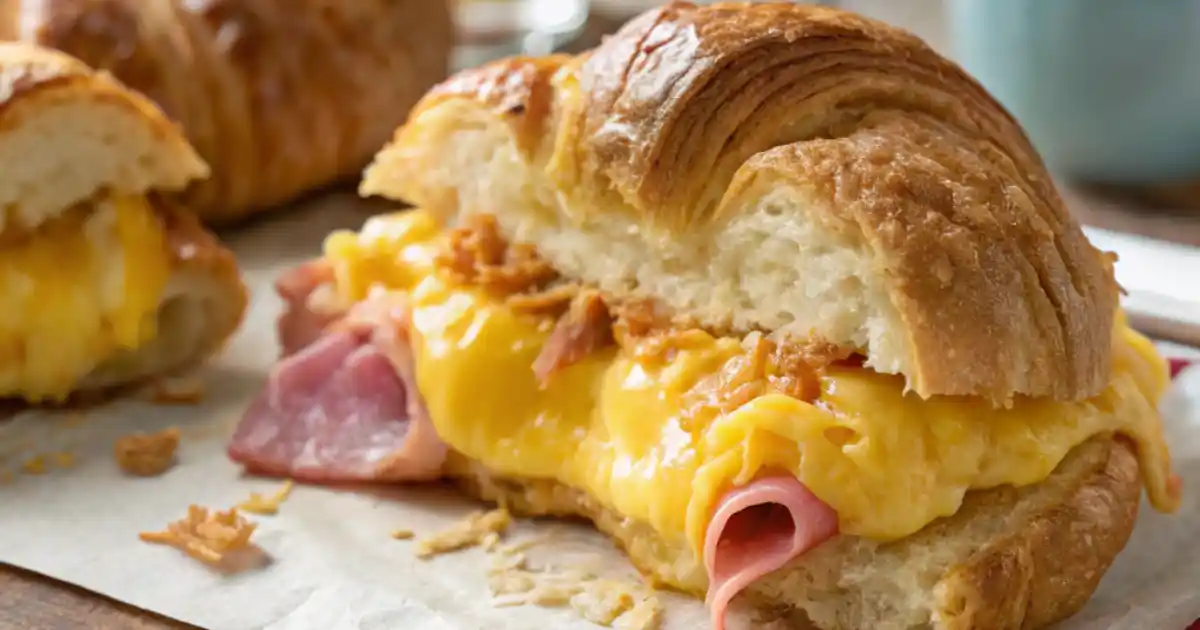 Croissant Breakfast Sandwiches