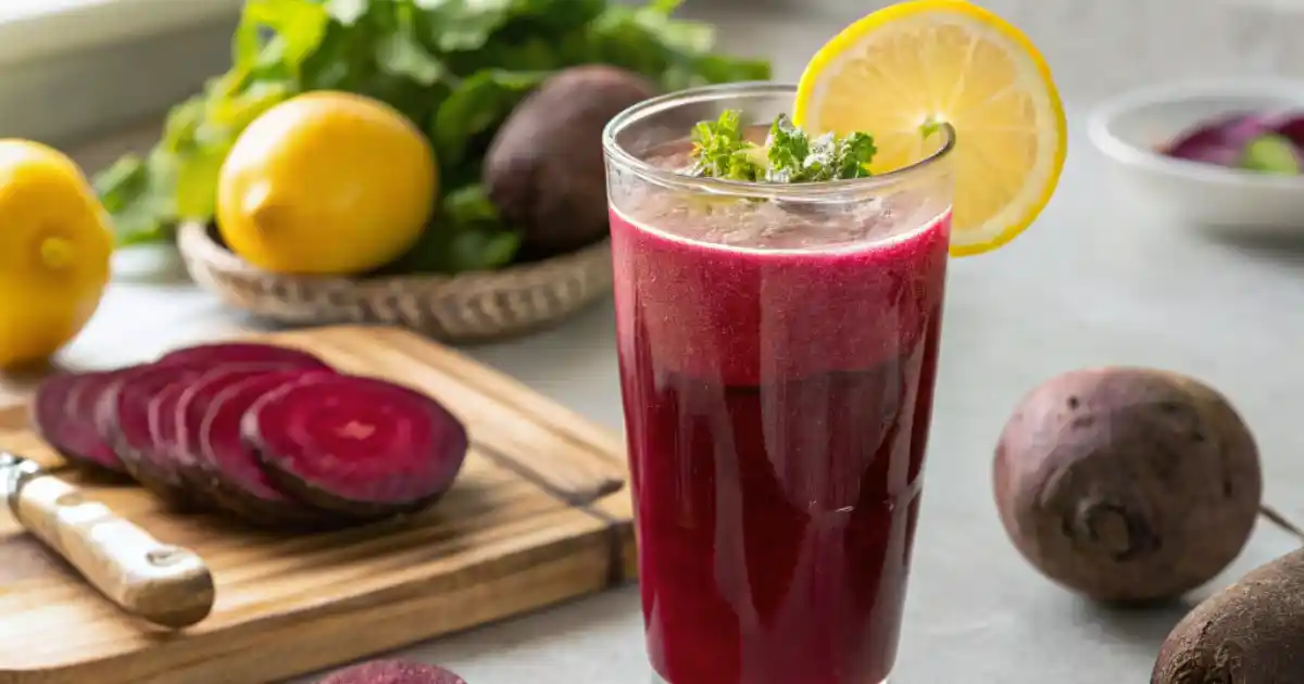 Delicious Beetroot and Lemon Juice Cleans Colon
