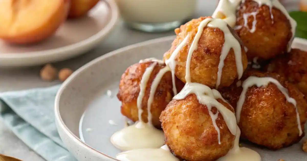 Delicious Fresh Peach Fritters Recipe