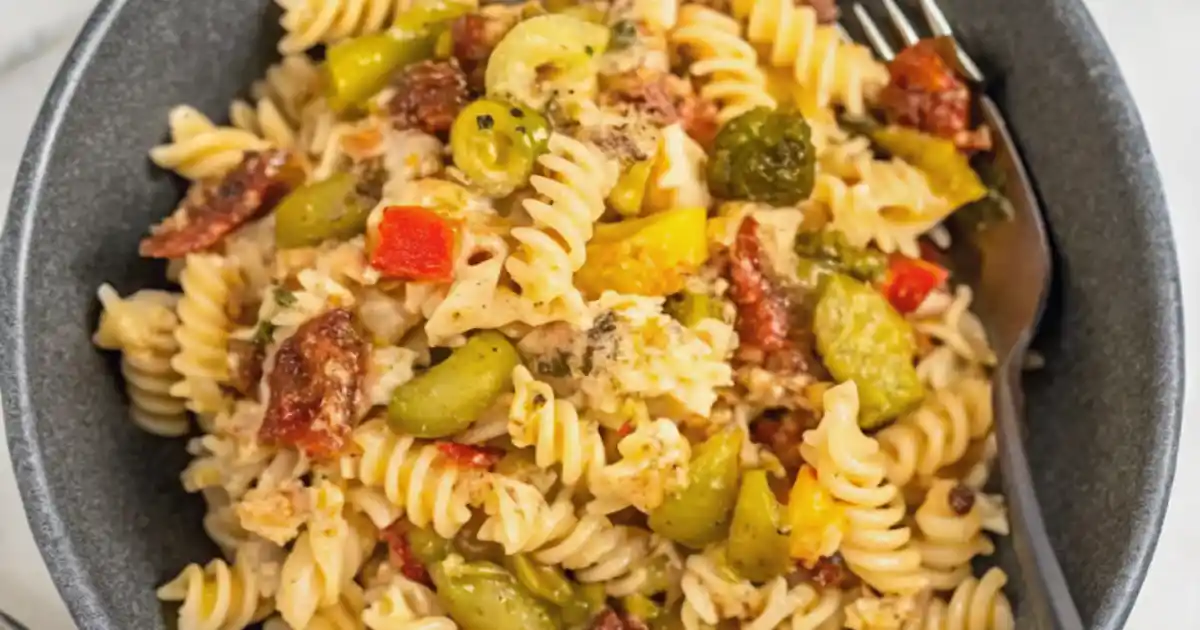 Dill Pickle Pasta Salad Recipe