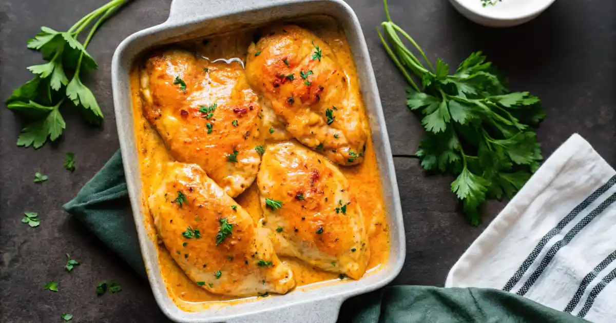 Easy Bang Bang Chicken Bake