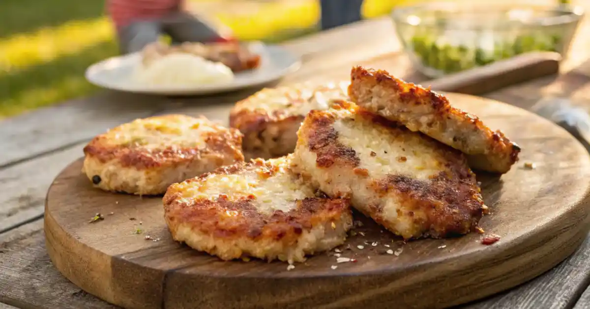 Parmesan Baked Pork Chops