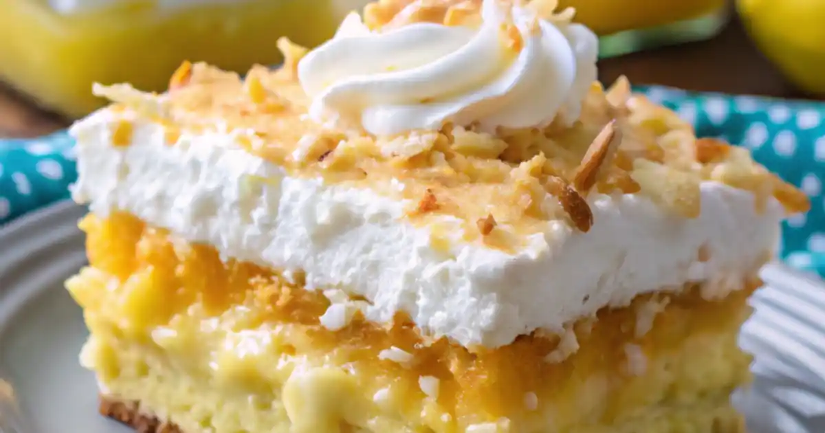 Pineapple Coconut Dream Cake