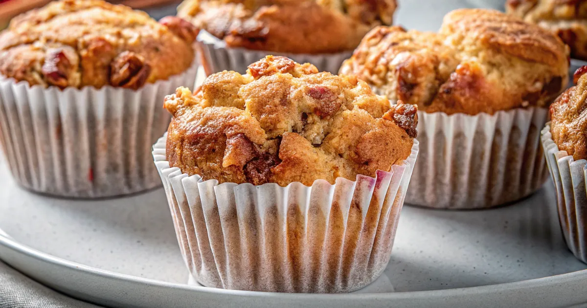 Rhubarb Muffins