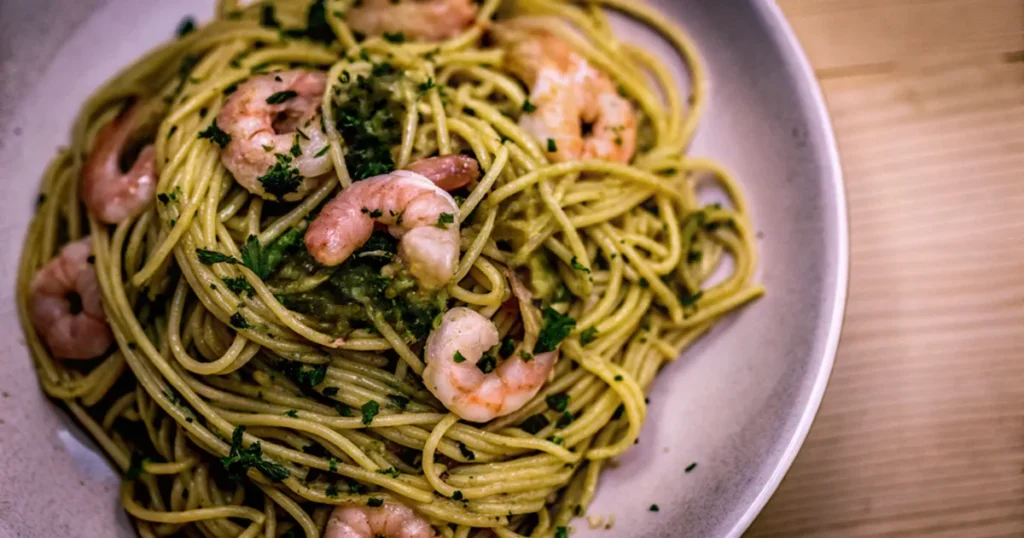 Shrimp Scampi with Pasta