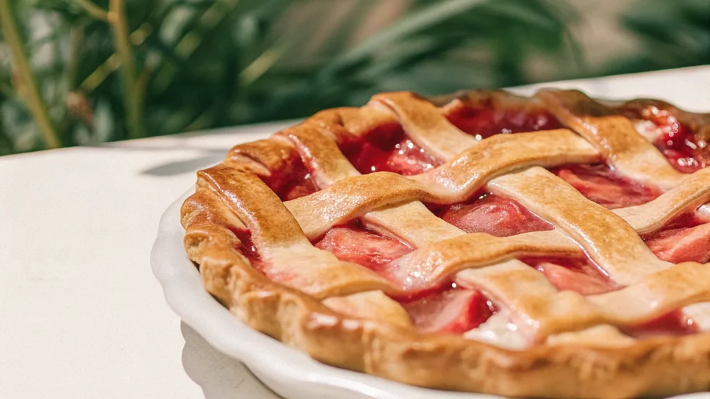 Strawberry Rhubarb Pie