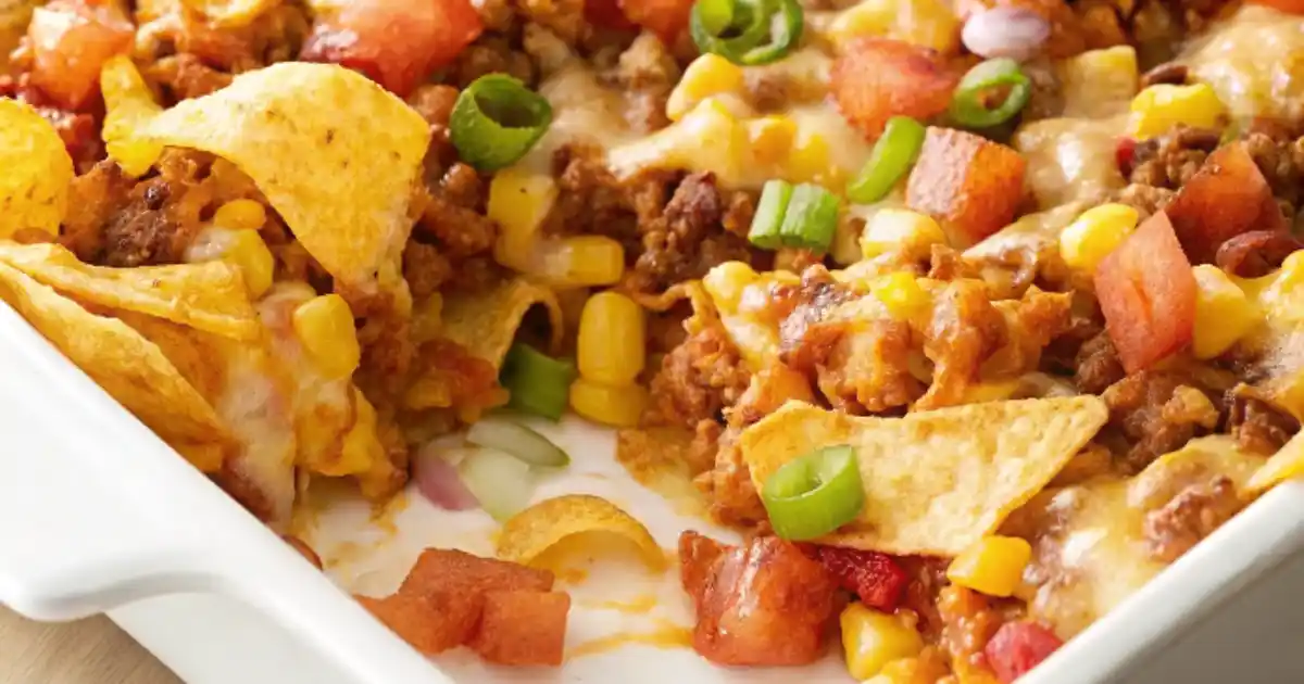 Walking Taco Casserole!