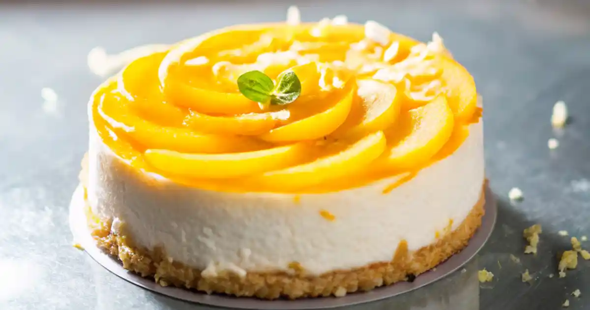 mango Coconut Cheesecake