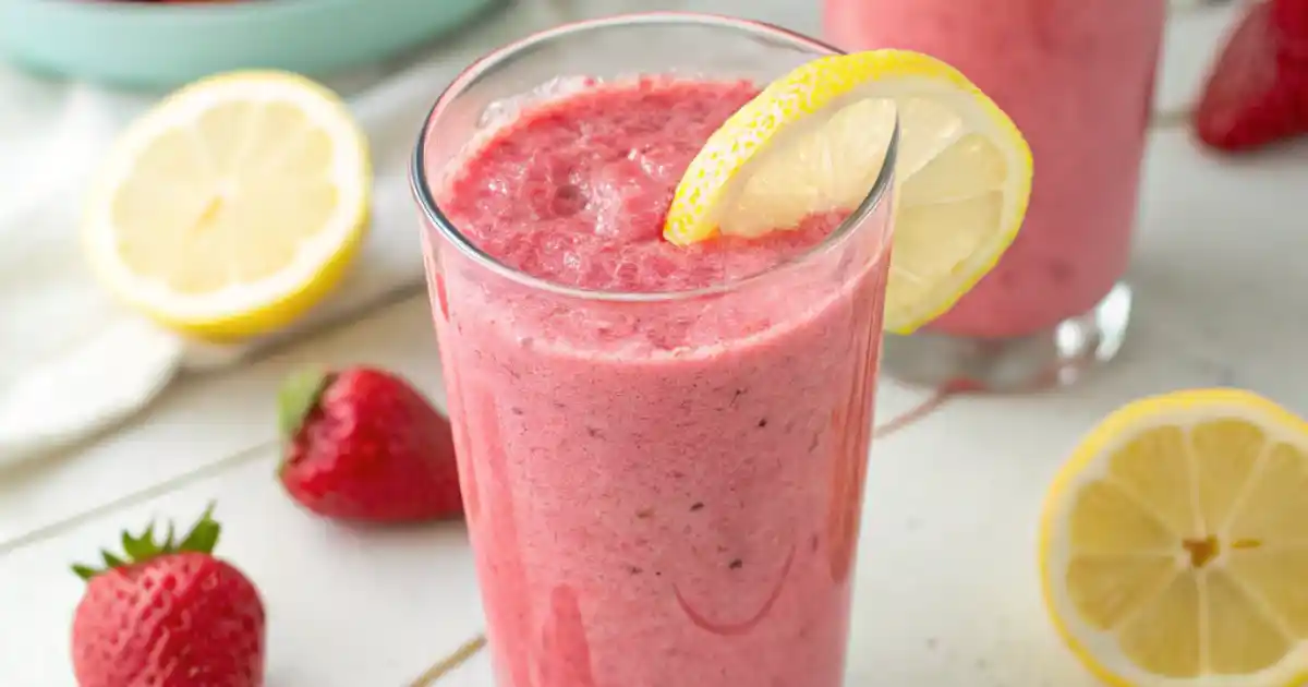 sweet Lemon Berry Slush Punch
